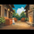 create a anime style background art illustration for vtuber stream