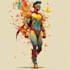 superhero character for comics