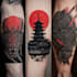 unique realistic tattoo design