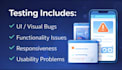 test your website or app and report bugs