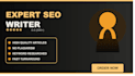 write SEO optimized blog posts and articles for your website