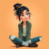 create pixar, disney style characters