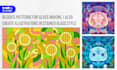create a custom stained glass pattern for your glass artwork