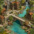 illustrate environments, landscapes, board game, concept art