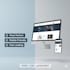design and develop a responsive website using HTML, CSS and javascript