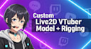 do vtuber rigging, vtuber model, live2d model, live2d, 2dvtuber rigging,