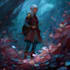 make a character illustration in a fantasy world