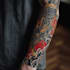 make a traditional japanese irezumi tattoo