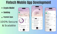 do mobile app development android ios app loan app crypto wallet fintech payment