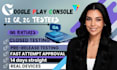 provide 12 testers or 20 app testers for closed testing google play console QA