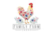 design chicken farm egg logo label