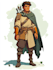 draw your 2d rpg game character design