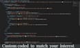 code a professional, darkmode optimized HTML email signature
