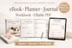 create ebook designs, journal designs, fillable PDF designs, planner designs