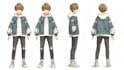 draw a manga character design