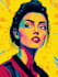 create a unique street pop art illustration