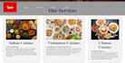 create a modern responsive frontend website