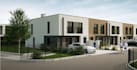 visualize 3d architectural building, residential exterior, cgi apartment render