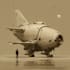 create spaceship concept art for you