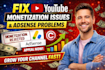 fix youtube monetization issues reused content adsense problems