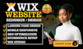 wix website redesign wix redesign wix website design wix website redesign