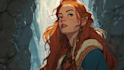 draw fantasy female, dnd illustration