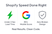 optimize shopify store speed and fix core web vitals score