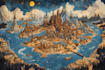 do fantasy map designs