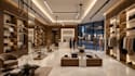 design modern retail store shop interior restaurant  cafe architectural layout