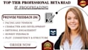 your beta reader, romance beta reader, beta reader fantasy, alpha beta reader