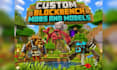 make high quality models in blockbench