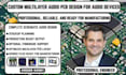 design customized audio pcb for audio device mixers,audio schematics,amplifiers