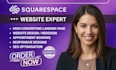 squarespace website design squarespace website redesign squarespace landing page