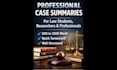 provide structured legal case summaries and analysis