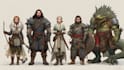 make dnd character art and dnd character commission art