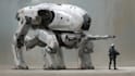 design sci fi mecha and robot concept art