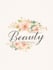 design minimal feminine botanical boho rustic logo