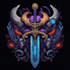 design a custom fantasy animated game logo