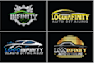 design auto detailing auto mobile and car wash logo design
