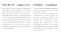 translate ro to en and en to ro texts