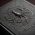 make a fantasy book novel series logo