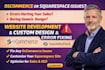 build oscommerce website fix oscommerce errors and customize squarespace website