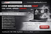 fix wordpress issues, fix wordpress website