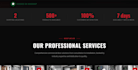 build a professional website using HTML CSS and javascript