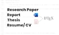 convert word to latex, PDF to latex using overleaf  in 24 hours