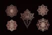 create a luxury mandala sacred geometry logo design