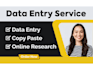 do professional data entry and fast typing work