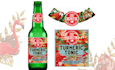 design beer can label and beverage packaging with logo