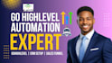 setup gohighlevel automation, sales funnel and CRM workflow