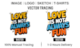 manual vector tracing logo to high quality ai, eps, svg pdf, png file